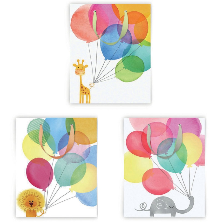 SHOPPER SPRING 18X22+10  210GR PUPPIES MIX