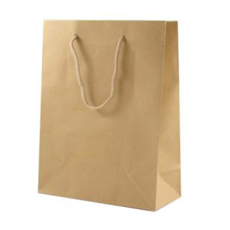 SHOPPER 22X29X10CM KRAFT AVANA 12PZ