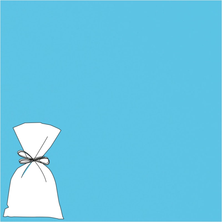 BUSTE CELLO 25X40CM 50PZ MAT PEARLY CELESTE