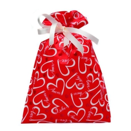 BUSTE CELLO 35X50CM 50PZ  LOVE HEART COL.ROSSO
