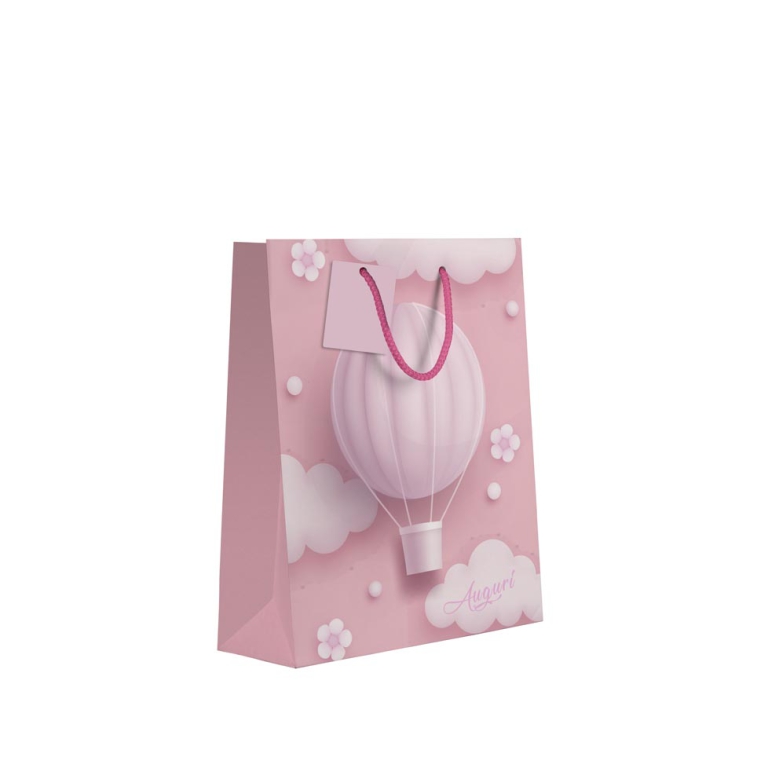 SHOPPER 26,5X13,5H33CM   MONGOLFIERA