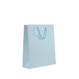 SHOPPER 18X23X10CM AZZURRO BABY