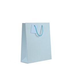 SHOPPER 33X45X16CM AZZURRO BABY