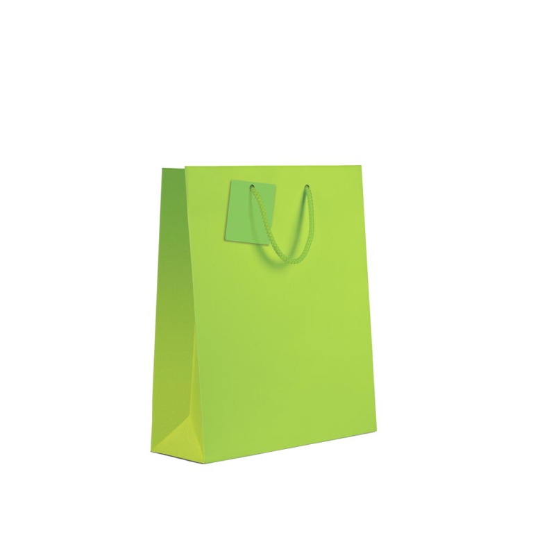 SHOPPER 26X33X13CM VERDE