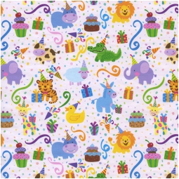 CARTA REGALO 70X100CM 10 FOGLI BAMBINI RASO