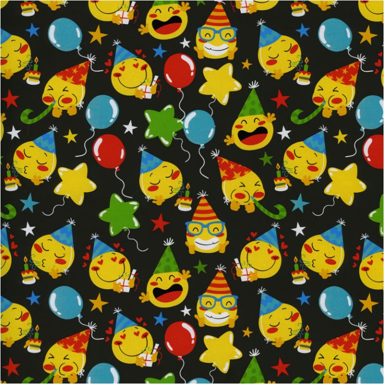 CARTA REGALO 70X100CM 10 FOGLI BIMBI RASO