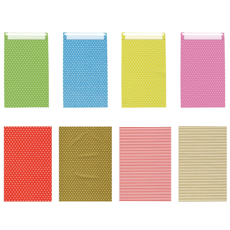 SACCHETTI REX PACK 50PZ  20X35CM C/PATELLA GRAPHIC