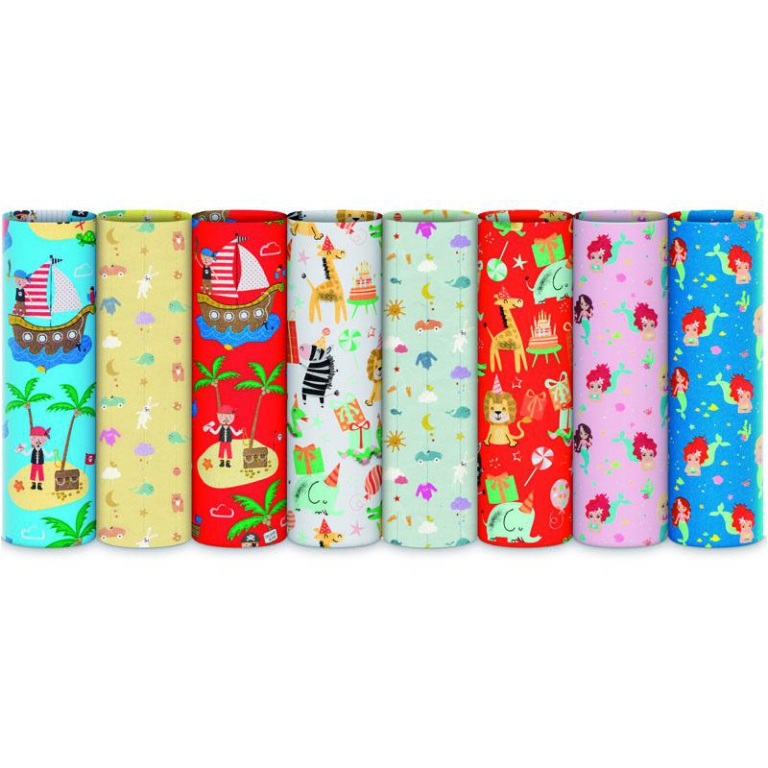 ROTOLO CARTA REGALO 70CMX2MT BIMBI