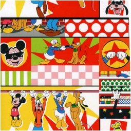 CARTA REGALO 70X100CM 10 FOGLI DISNEY 622C