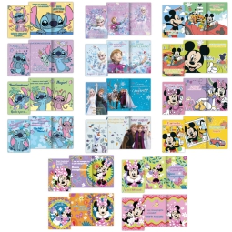 BIGLIETTI AUGURI 48PZ    DISNEY ASSORTITI EXPO