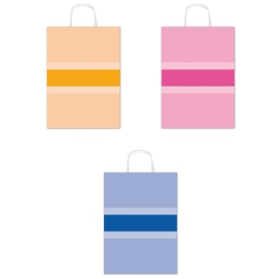 BORSE ALLEGRA COLORI ASSORTITI BICOLOR 100PZ EXPO