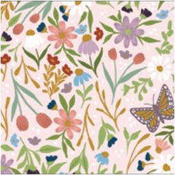 CARTA REGALO 70X100 10FG DELICATE FLORAL