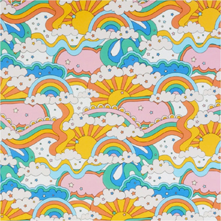 CARTA REGALO 70X100CM 10 FOGLI FANTASIA SOLE