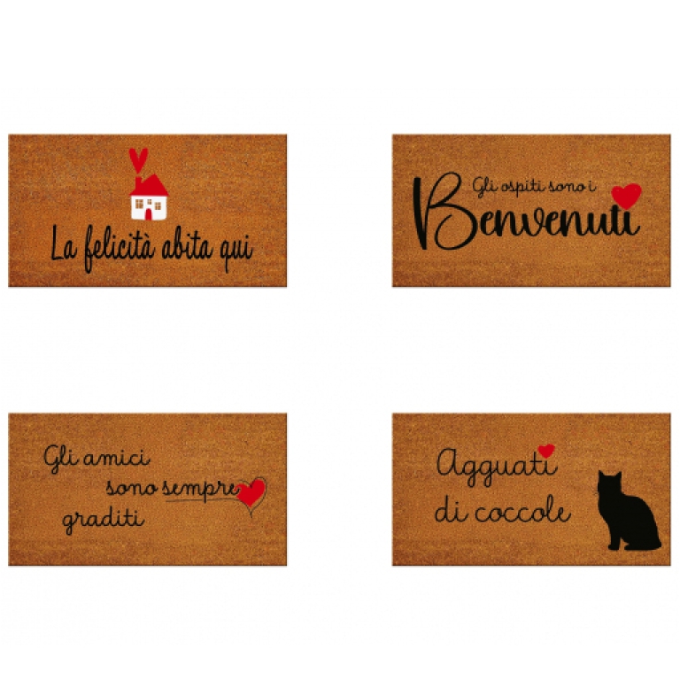 ZERBINO COCCO 33X60CM    SOGGETTI ASSORTITI