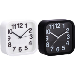 OROLOGIO SVEGLIA 13X5H13CM COLORI ASSORTITI