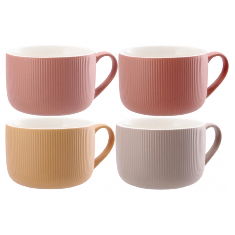 TAZZA JUMBO IN PORCELLANA NEW BONE 700ML 4 COLORI