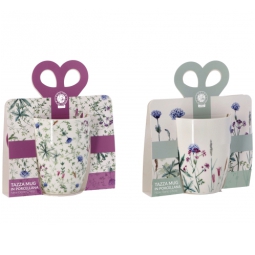 TAZZA MUG IN PORCELLANA  NEW BONE 330ML 2 SOGGETTI