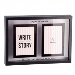 SALVADANAIO CON PORTAFOTO 33X5H24CM