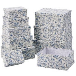 SCATOLE SET 10PZ DA 19X13X7,5H A 37,5X28,5X16,5H