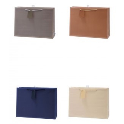 SHOPPER 42X12H31CM 4 COLORI ASSORTITI