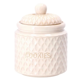 BARATTOLO PORCELLANA 15CM DIAMETRO 20CM ALTEZZA