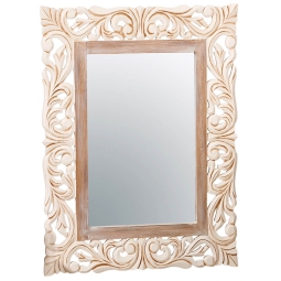 SPECCHIO CORNICE LIBERTY L60H80CM LEGNO
