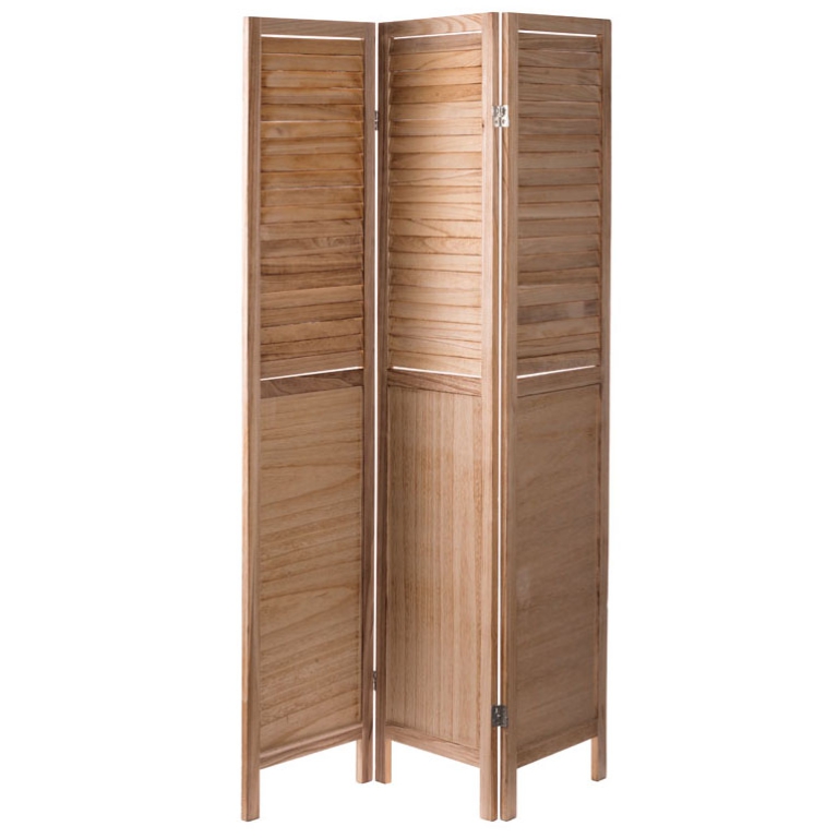 PARAVENTO 3 ANTE 120X70CM LEGNO