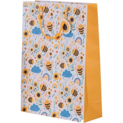 SHOPPER 33X13X46CM DECORO FLOREALE FUNNY
