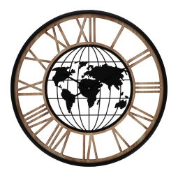 OROLOGIO MONDO DA PARETE D71CM