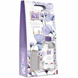 DIFFUSORE 125ML CON RICARICA 250ML LAVANDA