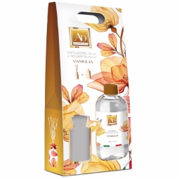 DIFFUSORE 125ML CON RICARICA 250ML VANIGLIA