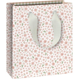 SHOPPER CARTA 18X8H21CM  ROSA