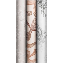 ROTOLO CARTA 70CMX1,5MT  TOGETHER FOREVER ASSORTITI