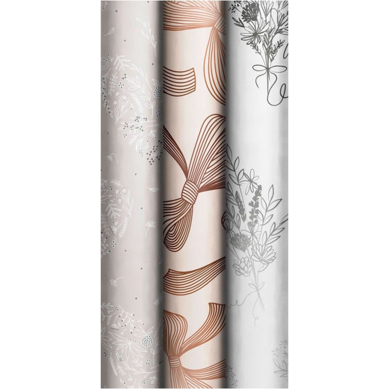 ROTOLO CARTA 70CMX1,5MT  TOGETHER FOREVER ASSORTITI