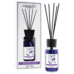 DIFFUSORE 125ML VIOLETTA E TALCO SCATOLA BIANCA