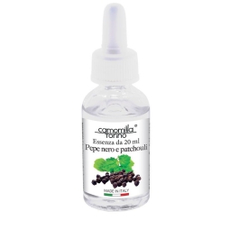 ESSENZA FIALA 20ML VETRO PEPE NERO E PATCHOULI