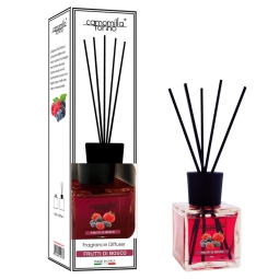 DIFFUSORE 200ML CUBO FRUTTI DI BOSCO