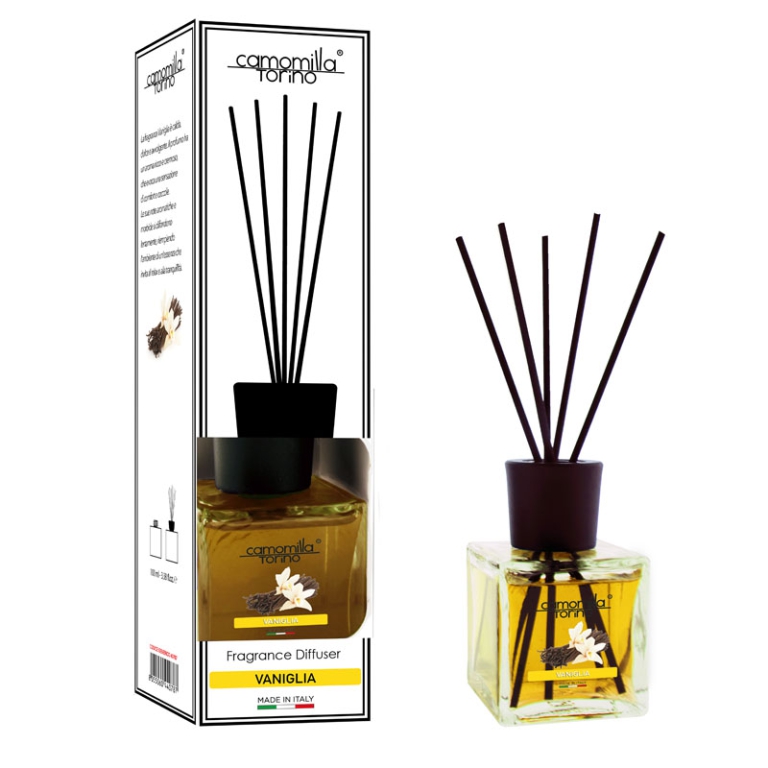 DIFFUSORE 200ML CUBO VANIGLIA