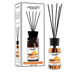 DIFFUSORE 125ML ARANCIA  CANNELLA SCAT.BIANCA