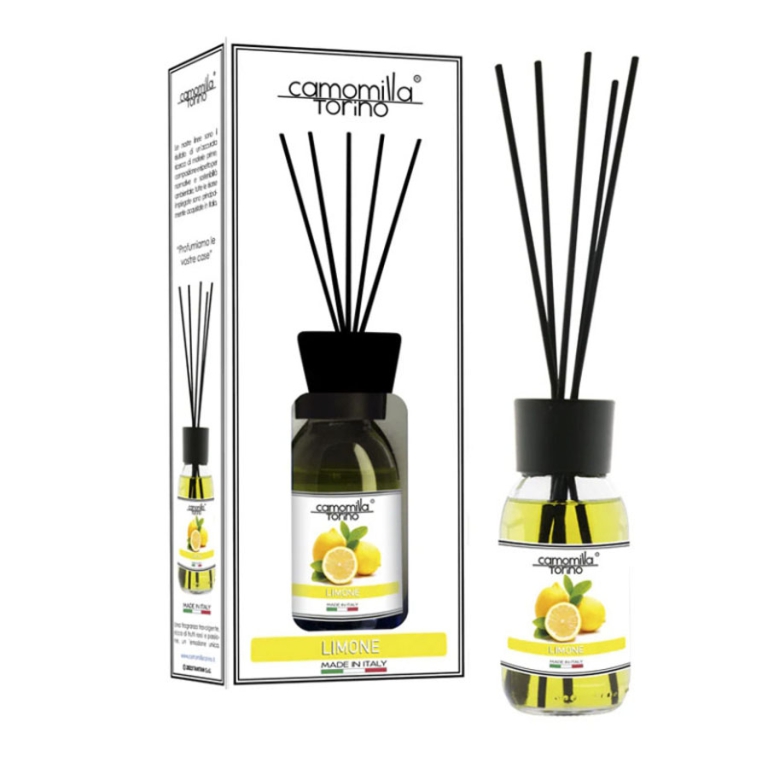 DIFFUSORE 125ML LIMONE   SCATOLA BIANCA