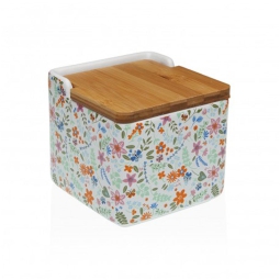 PORTASALE FLOWERS        12X12H11CM