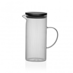 CARAFFA BOROSILICATO     1400ML 15X10H22CM