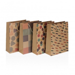 BORSA GRANDE ASSORTITA   GEOMETRICA 12X30H40CM