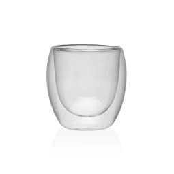 VASOETTO DOPPIA PARETE   CRISTAL 9X9H9CM 0,25L