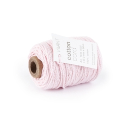 NASTRO CORDONCINO 2MMX50MT COTTON ROSA