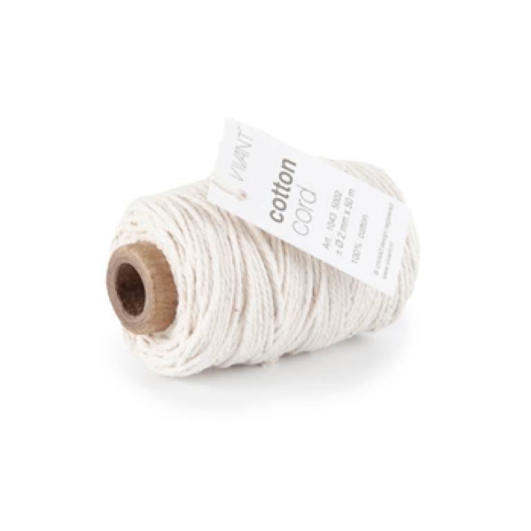 NASTRO CORDONCINO 2MMX50MT COTTON ECRU'