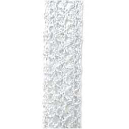 NASTRO PIZZO 15MMX10MT DULACE BIANCO ARGENTO