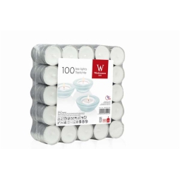 T-LIGHT ALLUMINIO D3,9H1,5CM 100PZ CANDELA
