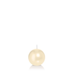 CANDELA SFERA D4,5CM AVORIO 12PZ