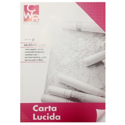 CARTA LUCIDO BLOCCO 33X45 50FG